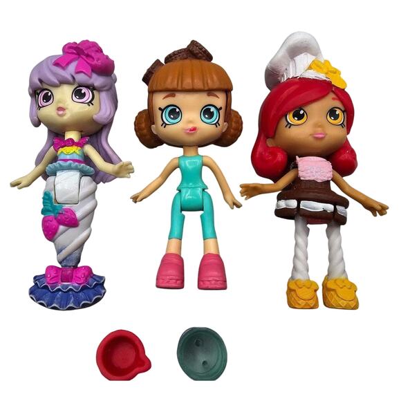 Shopkins Happy Places Dolls - lot of 3 - Picture 1 of 1